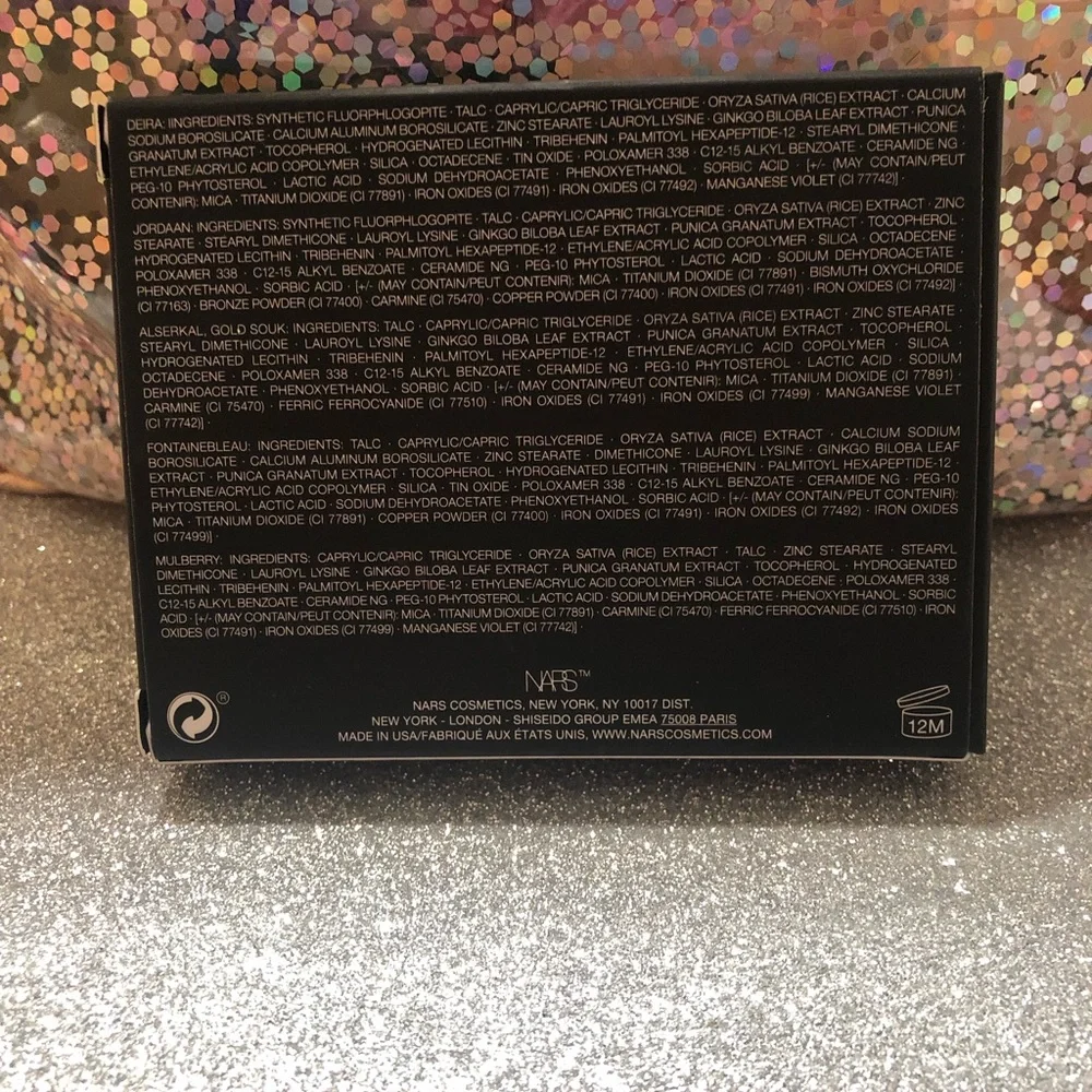 BNIB! NARS Quartz Voyageur Eyeshadow Palette 1192